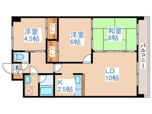 ロイヤルレインボー平岸の物件間取画像